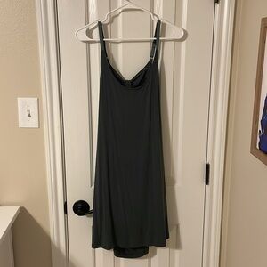 Large hunter green soft, athletic dress and/or nightgown